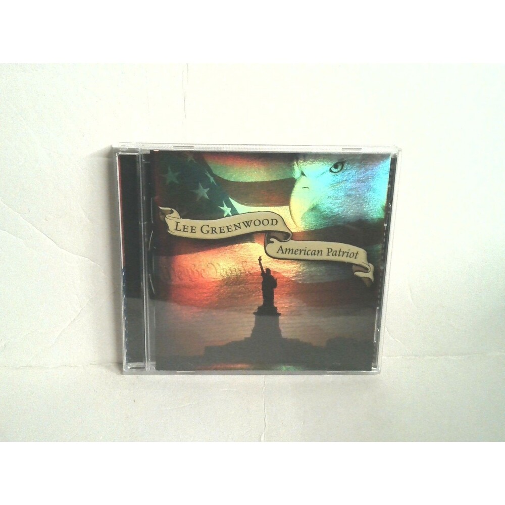 Lee Greenwood American Patriot 2007 Capitol Records Hologramish Cover